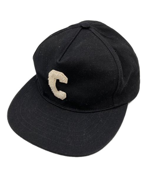 CELINE（セリーヌ）CELINE (セリーヌ) イニシャル キャップ/2AUU6641M ブラック サイズ:Ｓの古着・服飾アイテム