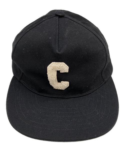 CELINE（セリーヌ）CELINE (セリーヌ) イニシャル キャップ/2AUU6641M ブラック サイズ:Ｓの古着・服飾アイテム