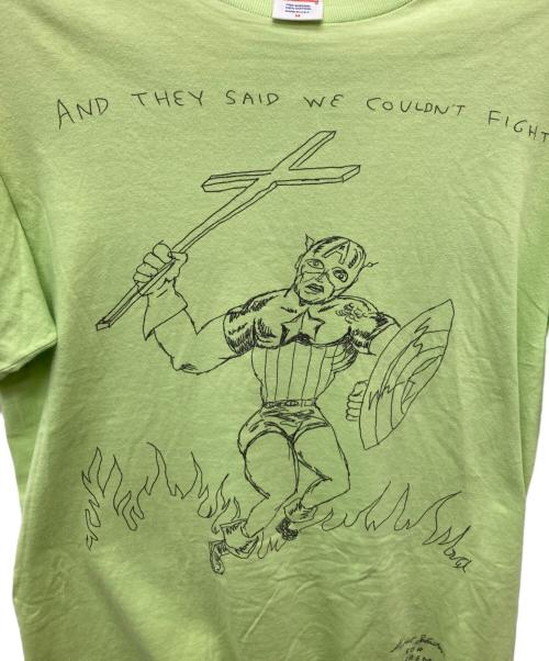 SUPREME（シュプリーム）Supreme (シュプリーム) Captain Fight Tee グリーン サイズ:Mの古着・服飾アイテム