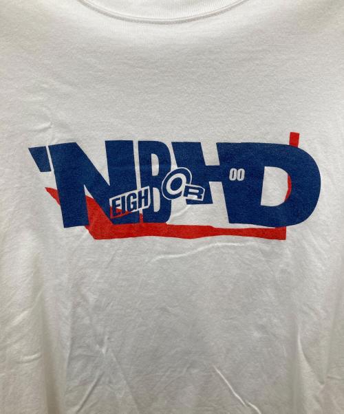 NEIGHBORHOOD（ネイバーフッド）NEIGHBORHOOD (ネイバーフッド) 23AW プリントTシャツ ホワイト サイズ:Lの古着・服飾アイテム