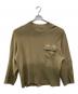 and wander（アンドワンダー）の古着「garment dye waffle pocket T」｜ベージュ