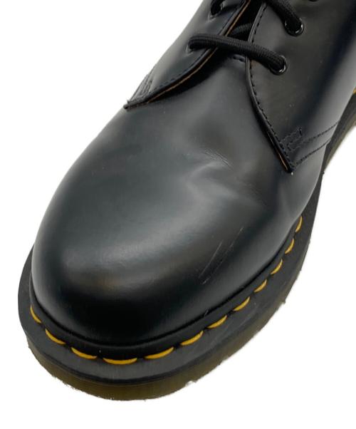 Dr.Martens（ドクターマーチン）Dr.Martens (ドクターマーチン) 3ホールレザーシューズ ブラック サイズ:41の古着・服飾アイテム