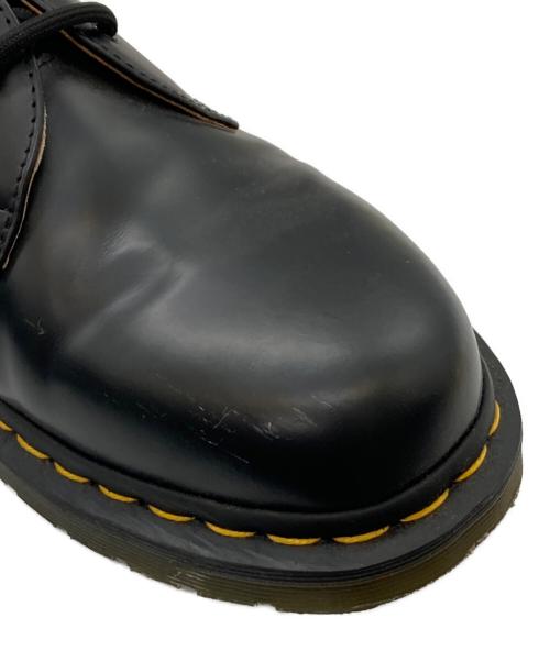 Dr.Martens（ドクターマーチン）Dr.Martens (ドクターマーチン) 3ホールレザーシューズ ブラック サイズ:41の古着・服飾アイテム