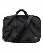 PORTERポーター）の古着「HYBRID/2WAY BRIEFCASE/737-09204」｜ブラック
