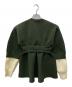 OMMO (オーエムエムオー) LAYERED FLARE KNIT TOP オリーブ サイズ:ＦＲＥＥ 未使用品：13000円