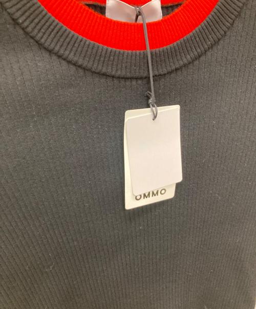 OMMO（オーエムエムオー）OMMO (オーエムエムオー) POINT BORDER BLOCKING KT ブラック サイズ:ＦＲＥＥ 未使用品の古着・服飾アイテム