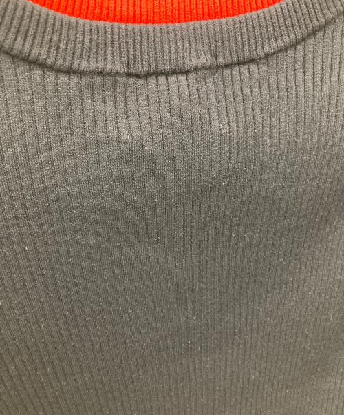 OMMO（オーエムエムオー）OMMO (オーエムエムオー) POINT BORDER BLOCKING KT ブラック サイズ:ＦＲＥＥ 未使用品の古着・服飾アイテム