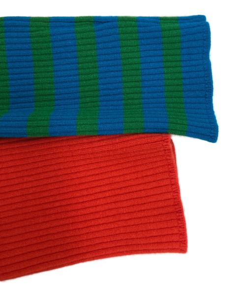 OMMO（オーエムエムオー）OMMO (オーエムエムオー) POINT BORDER BLOCKING KT ブラック サイズ:ＦＲＥＥ 未使用品の古着・服飾アイテム