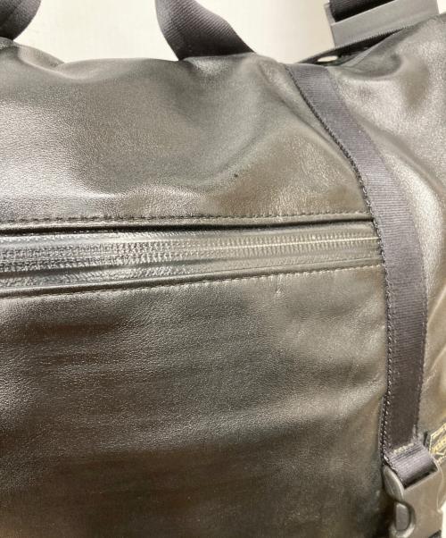 PORTER（ポーター）PORTER (ポーター) ZOOM レザー メッセンジャーバッグ ブラックの古着・服飾アイテム