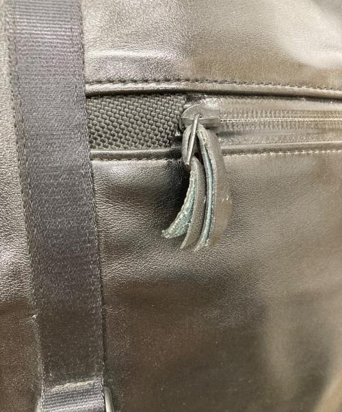 PORTER（ポーター）PORTER (ポーター) ZOOM レザー メッセンジャーバッグ ブラックの古着・服飾アイテム