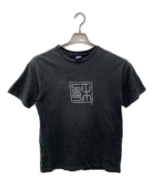 stussy（ステューシー）stussy (ステューシー) 90's ロゴプリントTシャツ ブラック サイズ:Lの古着・服飾アイテム