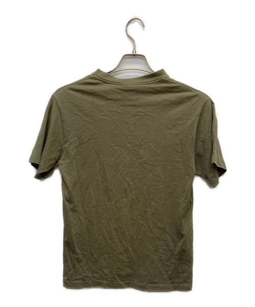 stussy（ステューシー）stussy (ステューシー) 90's プリントTシャツ カーキ サイズ:Sの古着・服飾アイテム
