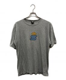 stussy（ステューシー）の古着「80's～90's クラウンSロゴTシャツ」｜グレー