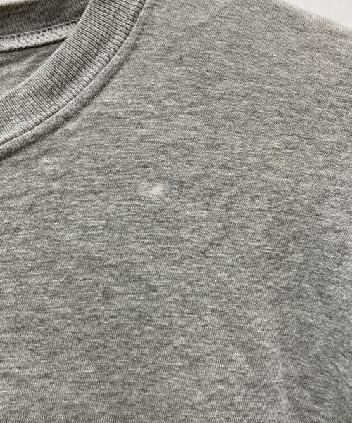 stussy（ステューシー）stussy (ステューシー) 80's～90's クラウンSロゴTシャツ グレー サイズ:Ｍの古着・服飾アイテム