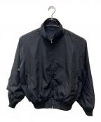 everyoneエブリワン）の古着「nylon silk track jacket」｜ブラック