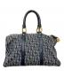 Christian Dior (クリスチャン ディオール) トロッター柄ボストンバッグ ネイビー：65000円