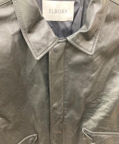 ELBORN（エルボルン）ELBORN (エルボルン) ラムレザージャケット ブラック サイズ:ＦＲＥＥの古着・服飾アイテム