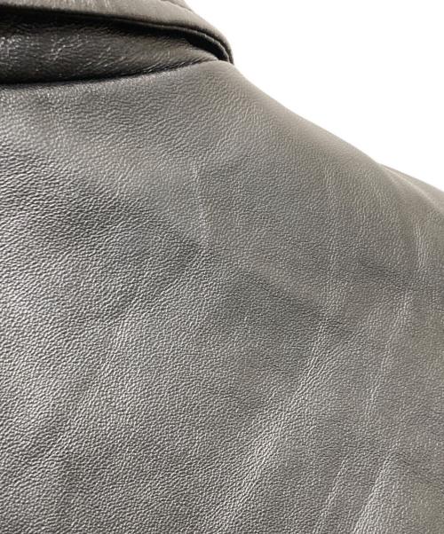 ELBORN（エルボルン）ELBORN (エルボルン) ラムレザージャケット ブラック サイズ:ＦＲＥＥの古着・服飾アイテム