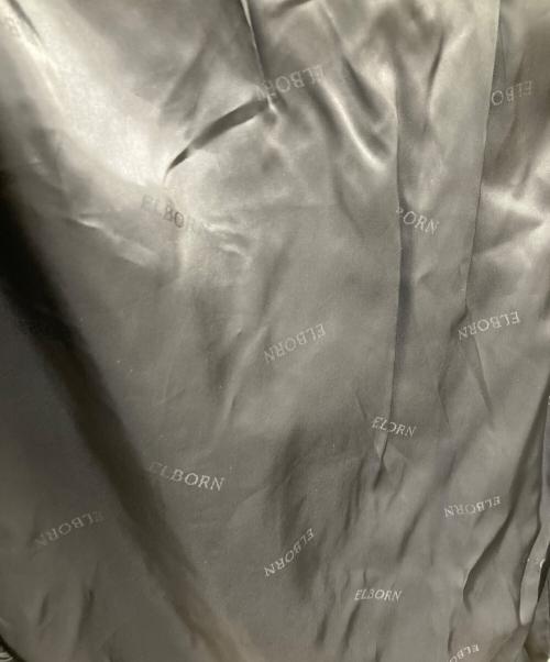 ELBORN（エルボルン）ELBORN (エルボルン) ラムレザージャケット ブラック サイズ:ＦＲＥＥの古着・服飾アイテム