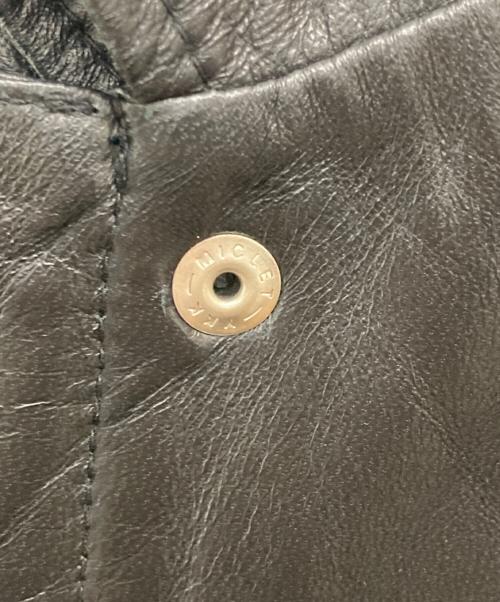 ELBORN（エルボルン）ELBORN (エルボルン) ラムレザージャケット ブラック サイズ:ＦＲＥＥの古着・服飾アイテム