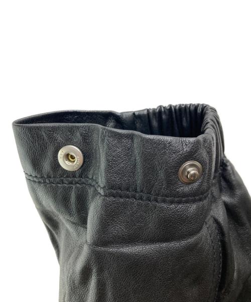 ELBORN（エルボルン）ELBORN (エルボルン) ラムレザージャケット ブラック サイズ:ＦＲＥＥの古着・服飾アイテム