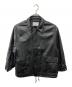 ELBORN（エルボルン）の古着「ラムレザージャケット」｜ブラック