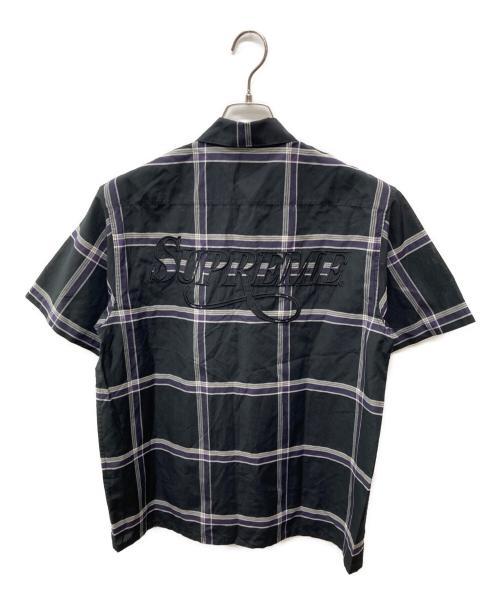 SUPREME（シュプリーム）Supreme (シュプリーム) Lightweight Plaid S/S Shirt パープル サイズ:Ｓの古着・服飾アイテム