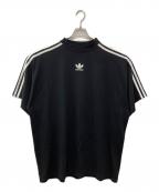 BALENCIAGA×adidasバレンシアガ×アディダス）の古着「オーバーサイズカットソー」｜ブラック