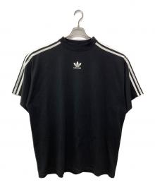 BALENCIAGA×adidas（バレンシアガ×アディダス）の古着「オーバーサイズカットソー」｜ブラック