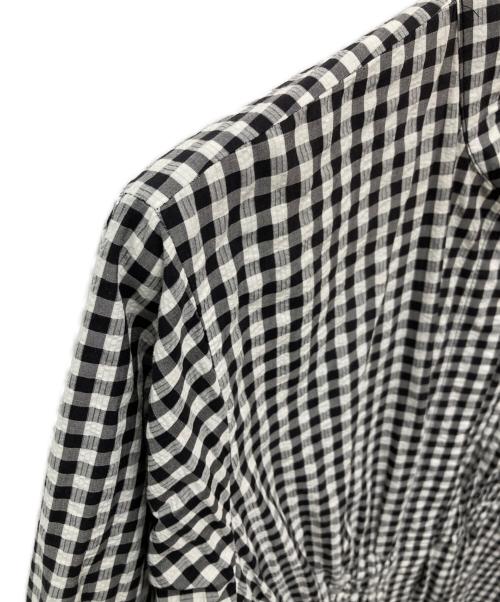 BEARDSLEY（ビアズリー）BEARDSLEY (ビアズリー) シアーサッカーワンピース/BEZ1021509A0007 グレー サイズ:ＦＲＥＥの古着・服飾アイテム