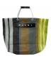 MARNI（マルニ）の古着「ストライプトートバッグ」｜マルチカラー