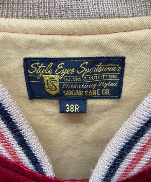 SUGAR CANE（シュガーケーン）SUGAR CANE (シュガーケーン) スタジャン レッド サイズ:38Rの古着・服飾アイテム