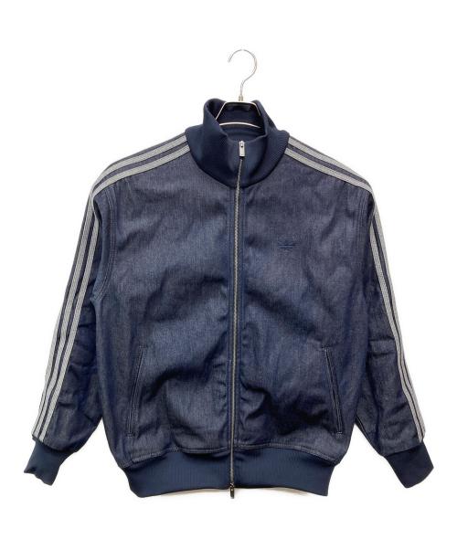 adidas（アディダス）adidas (アディダス) デニム ファイヤーバード トラックトップ ネイビー サイズ:ＸＬの古着・服飾アイテム
