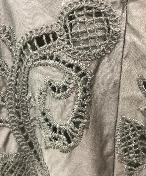 THE SHINZONE（ザ シンゾーン）THE SHINZONE (ザ シンゾーン) EMBROIDERY LACE SKIRT ブラック サイズ:34の古着・服飾アイテム