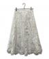 THE SHINZONE（ザ シンゾーン）の古着「EMBROIDERY LACE SKIRT」｜ホワイト