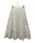 THE SHINZONE (ザ シンゾーン) EMBROIDERY LACE SKIRT ホワイト サイズ:34：16000円
