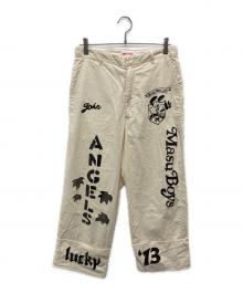 masu×VERDY（エムエーエスユー×ヴェルディ）の古着「M.B.C. MEMORIAL PANTS/M25K6PT009」｜アイボリー