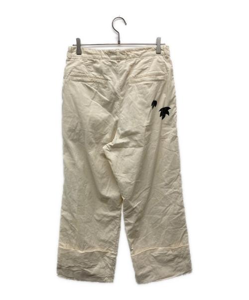 masu（エムエーエスユー）MASU (エムエーエスユー) VERDY (ヴェルディ) M.B.C. MEMORIAL PANTS/M25K6PT009 アイボリー サイズ:46の古着・服飾アイテム