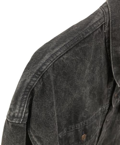 LEVI'S（リーバイス）LEVI'S (リーバイス) 90's ブラックデニムトラッカージャケット/70598 4159 ブラック サイズ:Ｌの古着・服飾アイテム