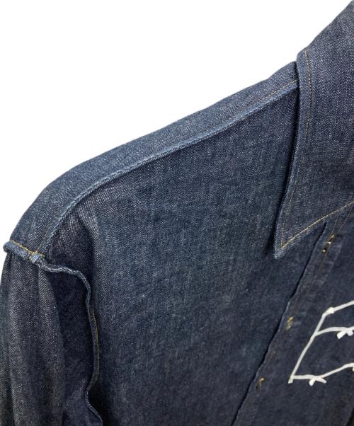 MARTIN MARGIELA（マルタン・マルジェラ）MARTIN MARGIELA (マルタン・マルジェラ) デニムシャツ/S50DL0349 インディゴ サイズ:ＸＬの古着・服飾アイテム