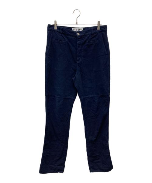 LOEWE（ロエベ）LOEWE (ロエベ) 切替パンツ/H2182451LB ネイビー サイズ:48の古着・服飾アイテム