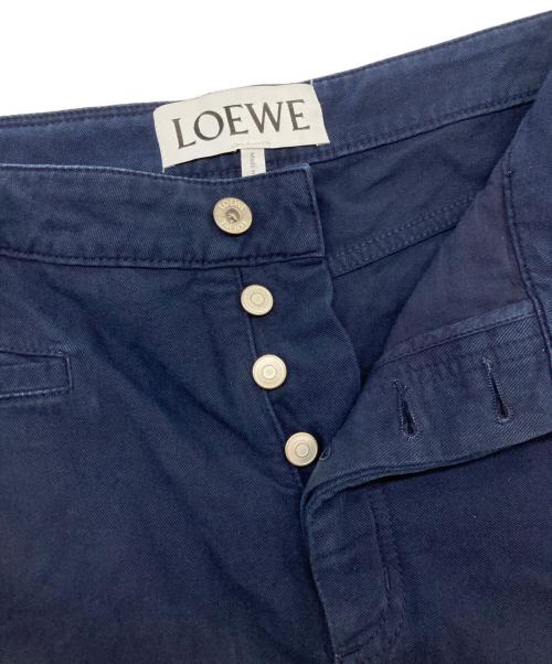 LOEWE（ロエベ）LOEWE (ロエベ) 切替パンツ/H2182451LB ネイビー サイズ:48の古着・服飾アイテム