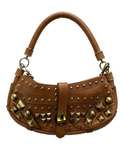 BURBERRY PRORSUM（バーバリープローサム）BURBERRY PRORSUM (バーバリープローサム) 2WAYスタッズショルダーバッグ/ITEFFEPI14SCA ブラウンの古着・服飾アイテム