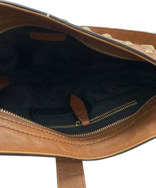 BURBERRY PRORSUM（バーバリープローサム）BURBERRY PRORSUM (バーバリープローサム) 2WAYスタッズショルダーバッグ/ITEFFEPI14SCA ブラウンの古着・服飾アイテム