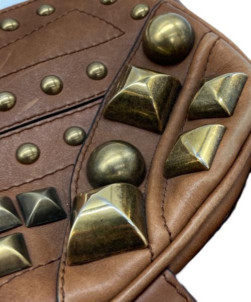 BURBERRY PRORSUM（バーバリープローサム）BURBERRY PRORSUM (バーバリープローサム) 2WAYスタッズショルダーバッグ/ITEFFEPI14SCA ブラウンの古着・服飾アイテム
