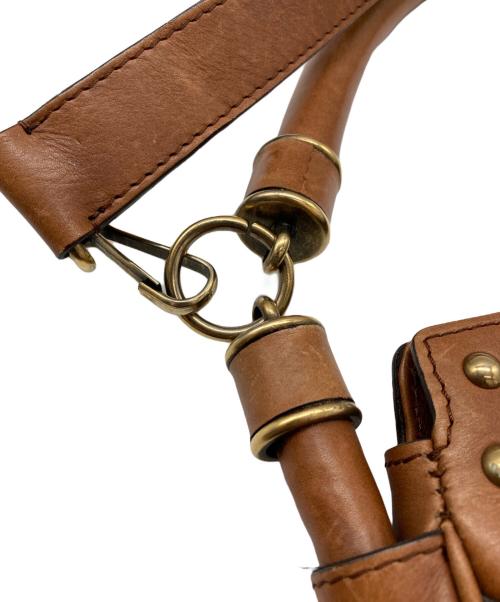 BURBERRY PRORSUM（バーバリープローサム）BURBERRY PRORSUM (バーバリープローサム) 2WAYスタッズショルダーバッグ/ITEFFEPI14SCA ブラウンの古着・服飾アイテム