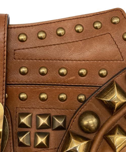 BURBERRY PRORSUM（バーバリープローサム）BURBERRY PRORSUM (バーバリープローサム) 2WAYスタッズショルダーバッグ/ITEFFEPI14SCA ブラウンの古着・服飾アイテム