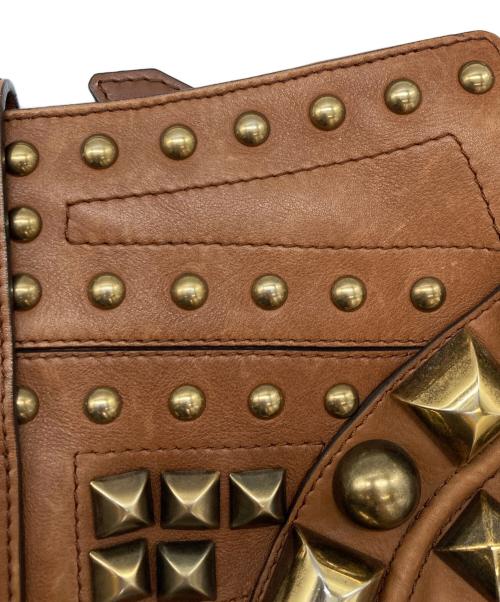 BURBERRY PRORSUM（バーバリープローサム）BURBERRY PRORSUM (バーバリープローサム) 2WAYスタッズショルダーバッグ/ITEFFEPI14SCA ブラウンの古着・服飾アイテム