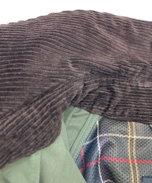 Barbour（バブアー）Barbour (バブアー) SPEY/ピーチスキン コットン ショートレングスブルゾン カーキ サイズ:Ｍの古着・服飾アイテム