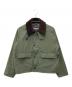 Barbour（バブアー）の古着「SPEY/ピーチスキン コットン ショートレングスブルゾン」｜カーキ